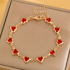 Ophelyra Garnetelle Bracelet Gold