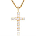 Classic Diamond Cross Necklace