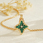 Emerald Pendant Necklace