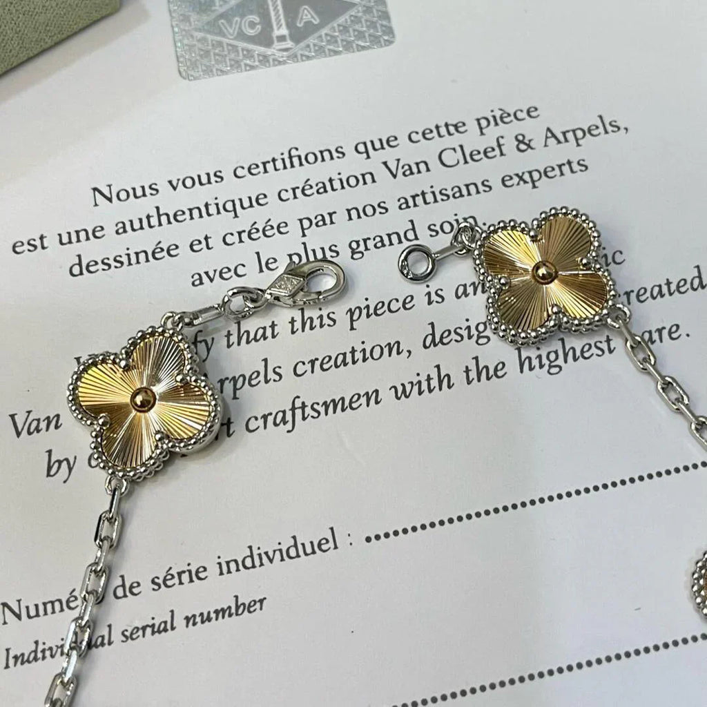 CLOVER 5 MOTIF LASER BRACELET COLLECTION