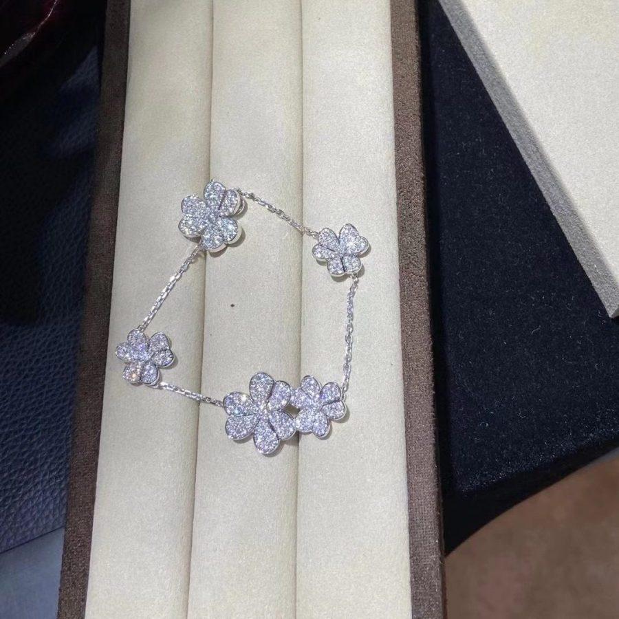 FRIVOLE SILVER 5 FLOWERS BRACELET VIP