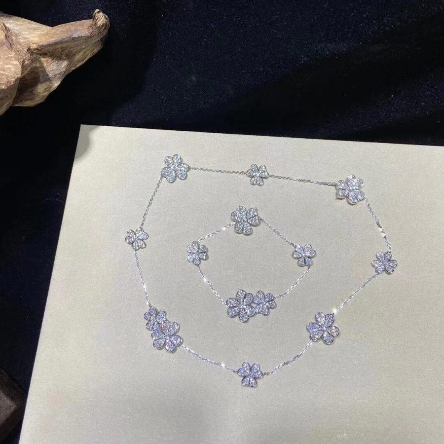 FRIVOLE SILVER 5 FLOWERS BRACELET VIP